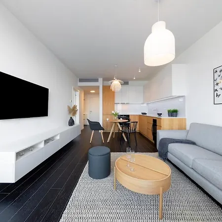 Ah Sky Park 2c-castle View 25th Floor-parking Μπρατισλάβα